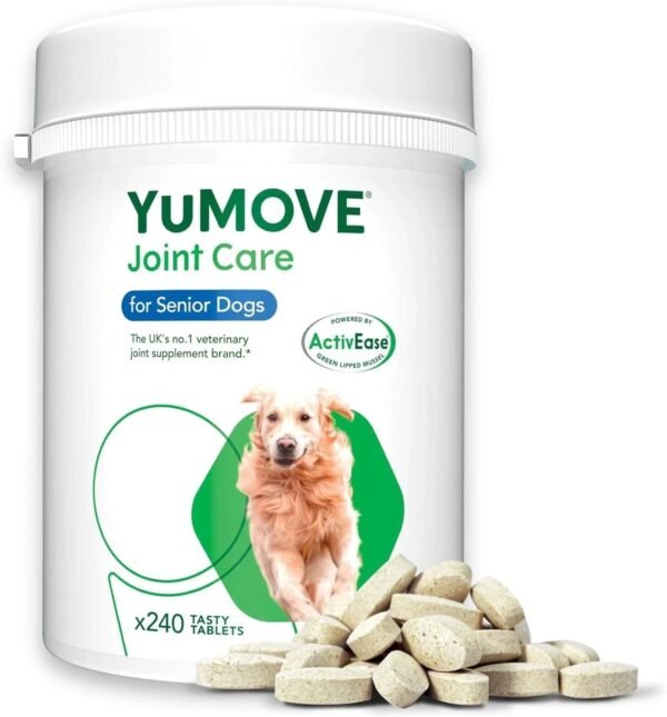 YuMOVE Joint Care MAX STRENGTH for Senior Dogs (240 Tasty Tablets) - Image 2